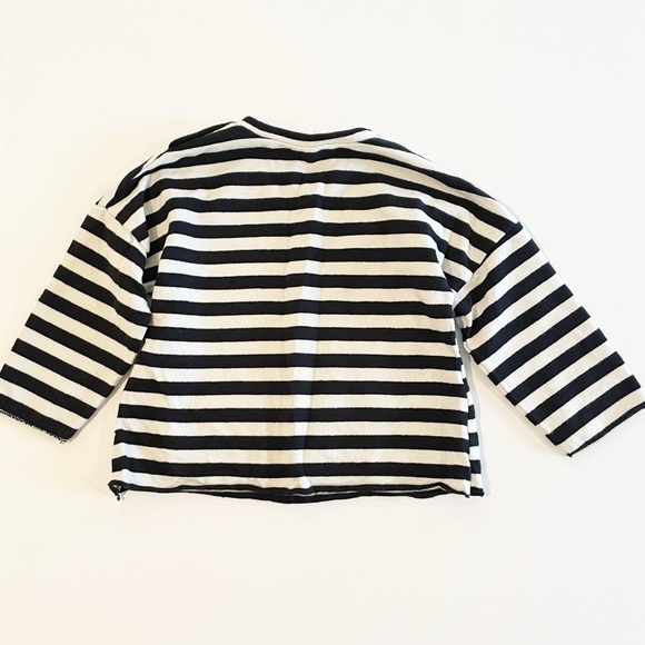Zara 18-24M striped long sleeve top - Picture 2 of 4